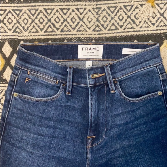 Frame denim Le High Skinny size 24 - Picture 2 of 2